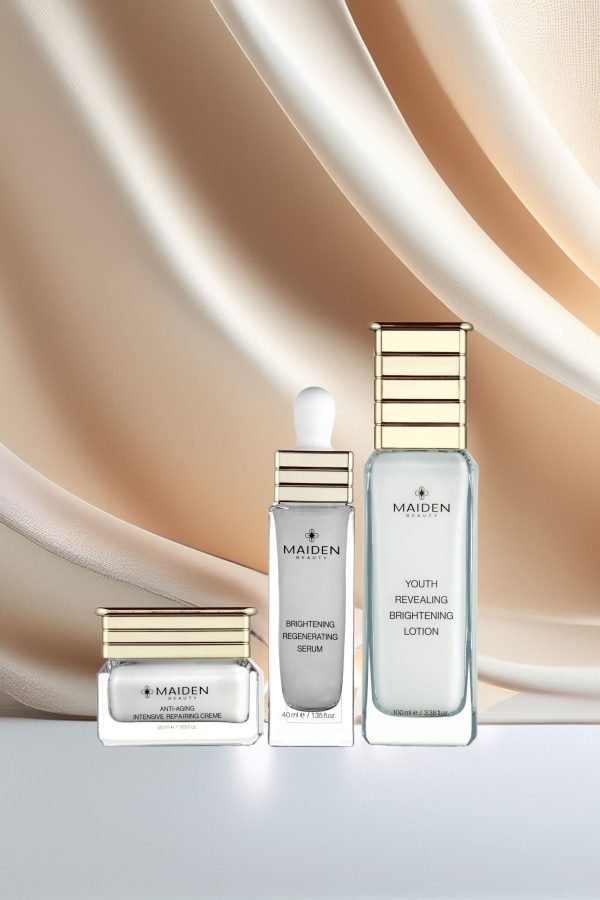 Cilt Bakım Rutini Özel Set, Yaşlanma Karşıtı Yoğun Onarıcı Krem,Yenileyici Serum&Nemlendirici Losyon