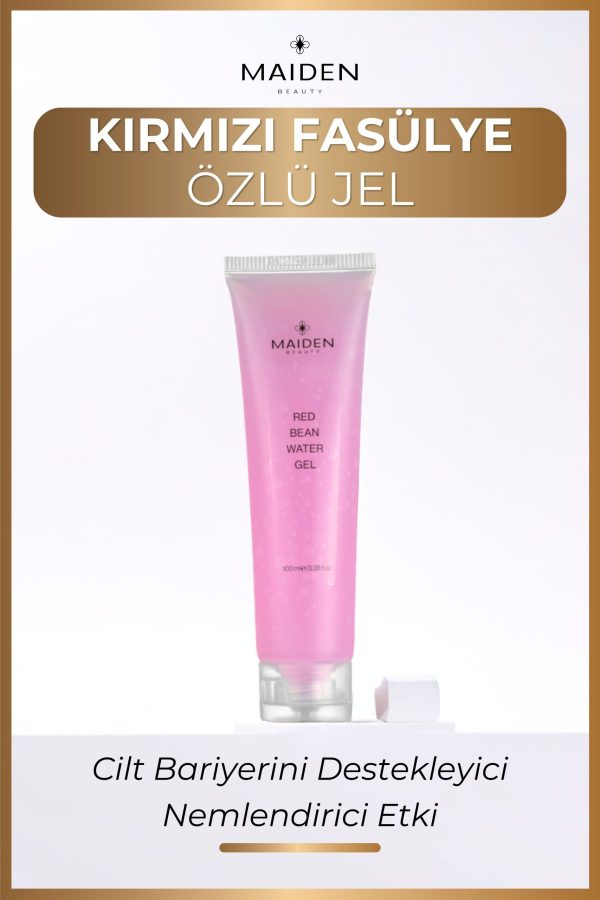 Red Bean Water Gel (KIRMIZI FASULYE ÖZLÜ) Cilt Bariyeri Destekleyici Nemlendirici Etkili Jel 100 ml - Görsel 2