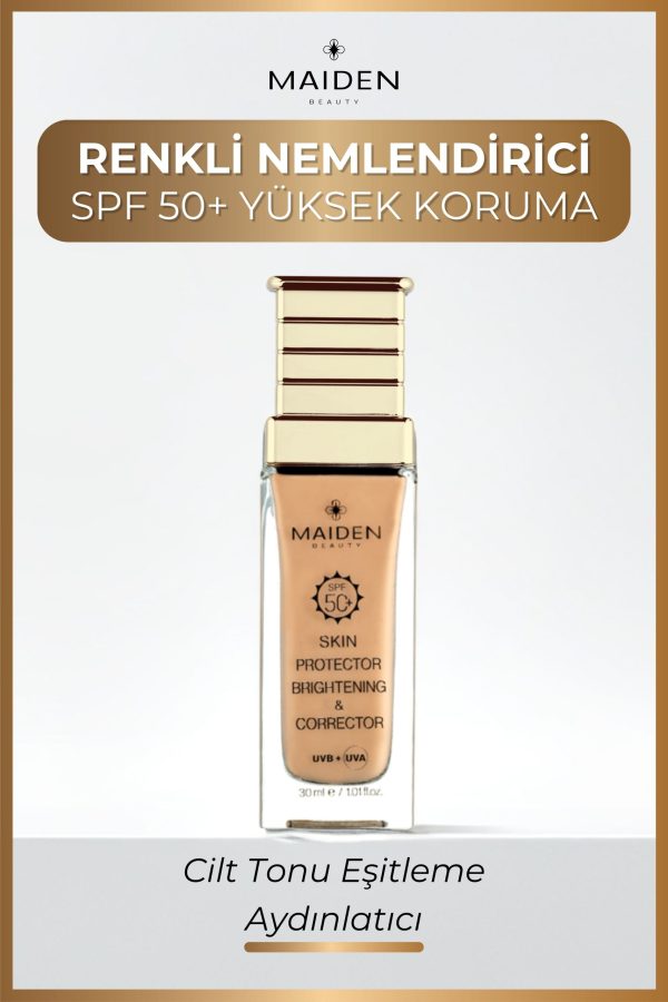 Renkli Nemlendirici Cilt Tonu Eşitleyici, Uva/uvb Yüksek Güneş Koruması Spf 50 Güneş Kremi 30 ml - Görsel 2