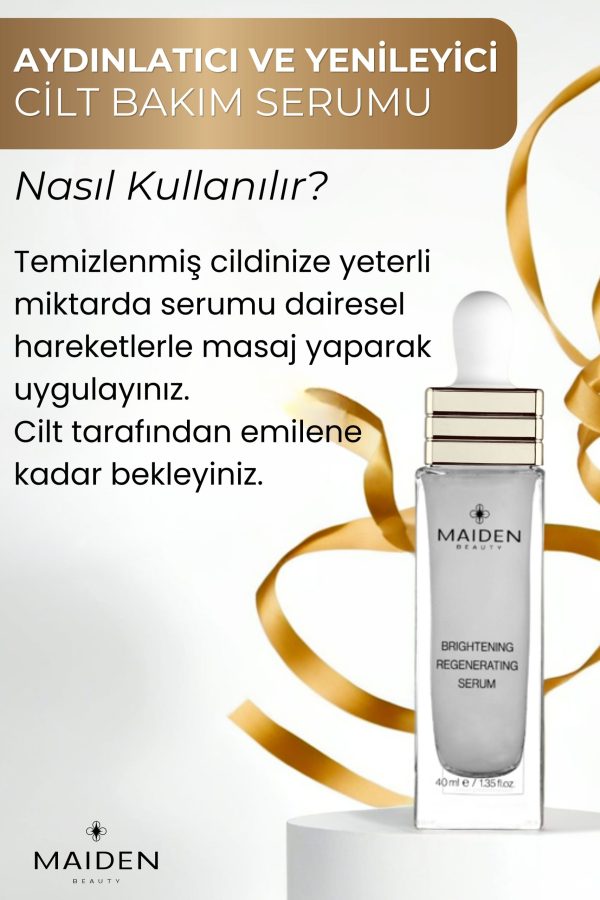 Aydınlatıcı, Besleyici, Yenileyici ve Yoğun Nemlendirici Niacinamide Destekli Cilt Bakım Serum 40 ml - Görsel 3