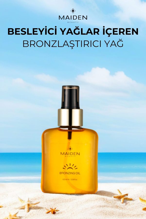 Yoğun Bronzlaştırma Set, Yoğun Bronzlaştırma Etkili Altın Parılıtılı & Olağanüstü Bronzlaştırıcı Yağ - Görsel 4